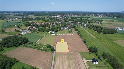 Działka 0,25 ha z pozwoleniem na dom i garaż polecam działka Wołowice