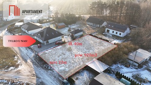 działka na sprzedaż 920m2 działka Kołaczkowo