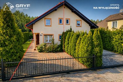 Dom nad morzem w Rowach, 105 m², blisko plaży dom Rowy, Bałtycka