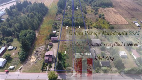 działka na sprzedaż 1055m2 działka Dąbrowa