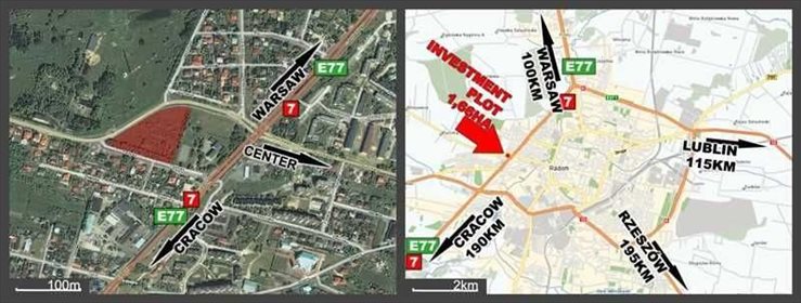 działka na sprzedaż 11000m2 działka Radom, Przytycka