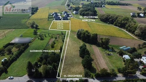 działka na sprzedaż 1115m2 działka Korczyna