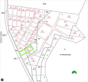 działka na sprzedaż 1145m2 działka Mieruniszki
