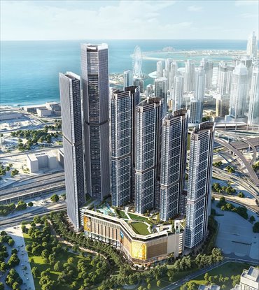 Inwestycyjny apartament 64 m2 w JLT Dubaj z udogodnieniami mieszkanie Jumeirah Lake Towers, Jumeirah Lake Towers, Jumeirah Lake Towers, Dubaj