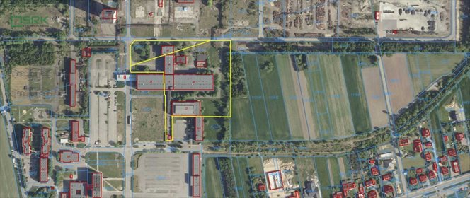 Działka przemysłowa 25 052 m² z zabudowaniami górniczymi działka Wola, Wola, Kopalniana
