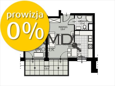 mieszkanie na sprzedaż 42m2 mieszkanie Lublin, Dziesiąta, Wyścigowa