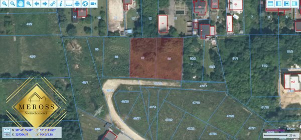 Działka 1655 m² z mediami, blisko Parku Lisiniec. działka Częstochowa, Lisiniec