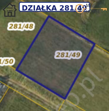 działka na sprzedaż 1042m2 działka Rębiechowo, Tęczowa