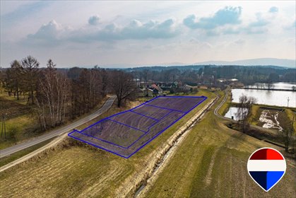 Działka pod dom w Malcu z widokiem na stawy, 1113 m² działka Malec, Stawowa