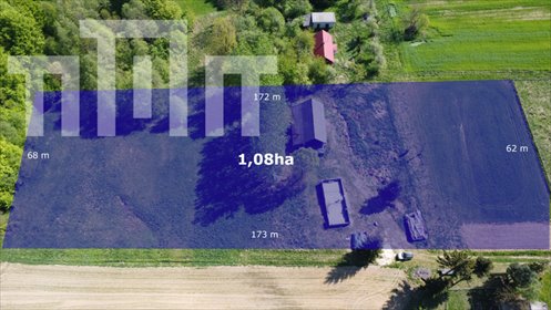 działka na sprzedaż 10800m2 działka Zagorzyce