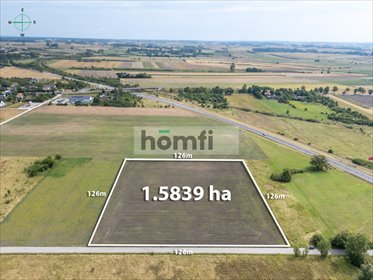 Działka przemysłowo-usługowa 15 839 m² z projektem i pozwoleniem działka Kije, Bitwy pod Kliszowem