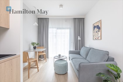 Na wynajem nowoczesne 27 m² mieszkanie z balkonem na Mokotowie mieszkanie Warszawa, Mokotów, Postępu