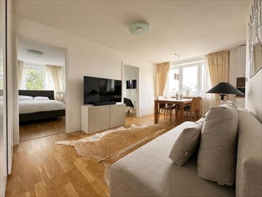 Przestronne 3-pokojowe mieszkanie na Woli (balkon, pełne umeblowanie) mieszkanie Warszawa, Wola, Młynów, Syreny