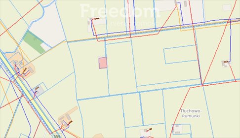 działka na sprzedaż 1937m2 działka Tłuchowo, Wiejska