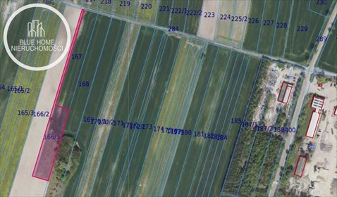 działka na sprzedaż 3979m2 działka Strupin Duży