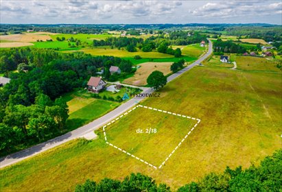Działka budowlana 1170 m² w spokojnej okolicy działka Nowa Wieś Przywidzka
