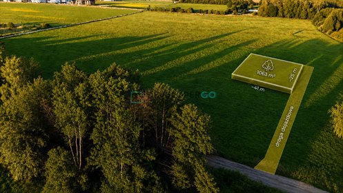 Zapraszam do zakupu działki 1063 m² w Dojlidach Górnych działka Białystok, Dojlidy Górne, MILOWA