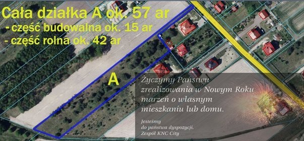 działka na sprzedaż 5671m2 działka Wola Lisowska