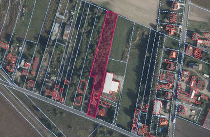 Duża działka 4959 m² pod zabudowę (Poznań Spławie) działka Poznań, Szczepankowo-Spławie-Krzesinki, Spławie, Niżańska
