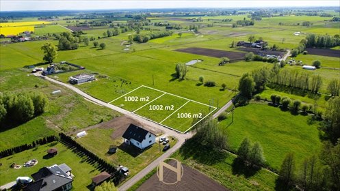 Działka budowlana 1006 m² Wieprzyce - spokojne otoczenie działka Wieprzyce