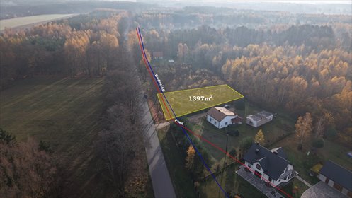 działka na sprzedaż 1397m2 działka Kuchary Żydowskie