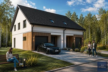 Nowoczesny bliźniak premium 126 m² z garażem i tarasem polecam! dom Wałcz