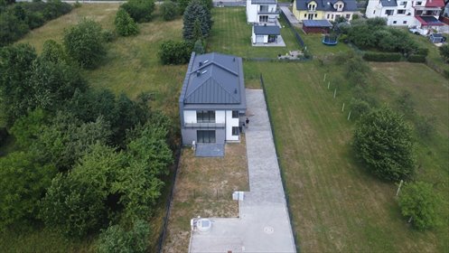 Nowoczesny bliźniak z garażem i ogrodem w Kielcach dom Kielce, KSM