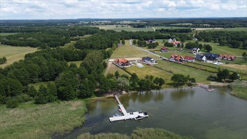 Polecam działkę 3007 m² w zamkniętym osiedlu nad jeziorem Dargin działka Nowy Harsz