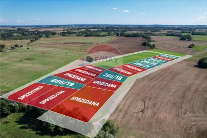 Działka 1191 m² z mediami, blisko morza i osiedla działka Będzino