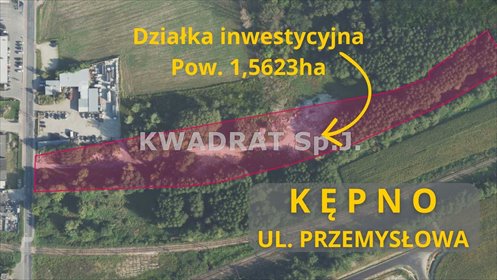 działka na sprzedaż 15623m2 działka Kępno