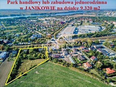 działka na sprzedaż 9320m2 działka Janikowo