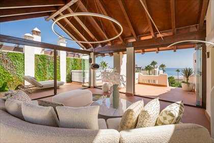 Do sprzedania luksusowy penthouse 198 m² z widokiem na morze mieszkanie Bahía del Velerín, Bahía del Velerín