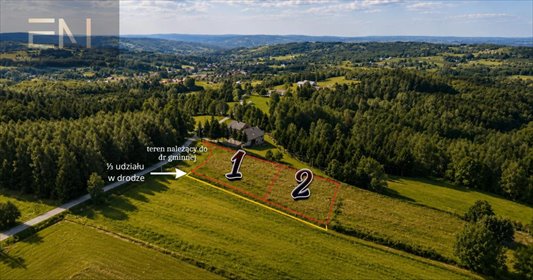 Dwie działki z warunkami zabudowy, cisza i bliskość natury działka Straszydle