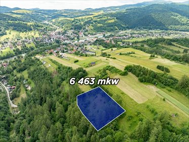 Działka rolna 6463 m² w Krościenku nad Dunajcem działka Krościenko nad Dunajcem, Juraszowa