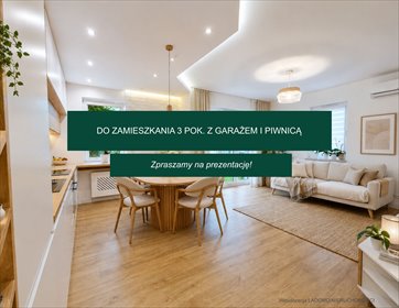Komfortowe 3-pokojowe mieszkanie (65 m²) z garażem i piwnicą mieszkanie Warszawa, Stare Włochy