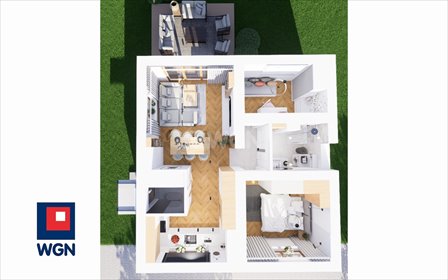 Mieszkanie 62,5 m² z ogrodem - bezczynszowe w Mielcu mieszkanie Mielec, Wiejska