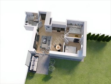 Nowoczesne 3-pokojowe mieszkanie z garażem i balkonem mieszkanie Brwinów