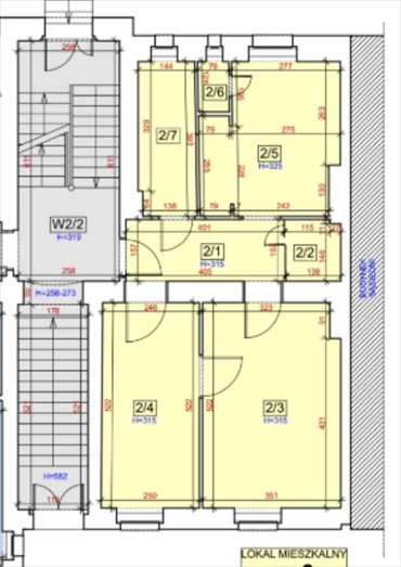 mieszkanie na sprzedaż 58m2 mieszkanie Poznań, Jeżyce, Jana Kochanowskiego