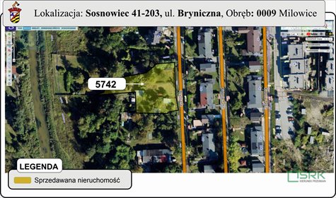 Działka 1700 m² z pełnym uzbrojeniem - polecam działka Sosnowiec, Milowice, Bryniczna