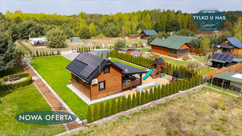Urokliwy dom 70 m² z tarasem i fotowoltaiką dom Cieszanowice