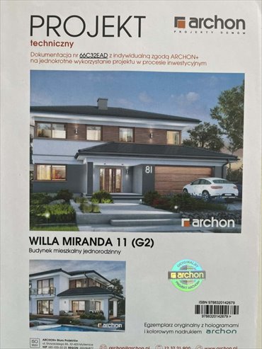 Nowoczesny dom 300 m2 z garażem w stanie deweloperskim dom Henryków-Urocze