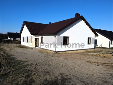Parterowy bliźniak 91,5 m² z ogrodem i strychem dom Kąkolewo