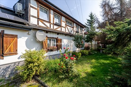 Urokliwy dom z drewnianych bali, 120 m², garaż dom Kraków, Wzgórza Krzesławickie, Lubocza, Lubocka