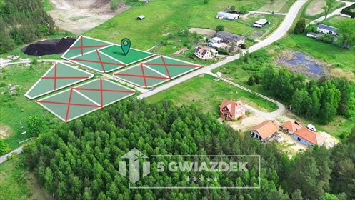 działka na sprzedaż 1050m2 działka Szczecinek