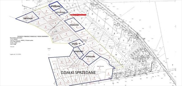 działka na sprzedaż 1038m2 działka Okmiany