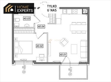 Nowoczesne 54,66 m² z ogródkiem w Gdańsku zapraszam mieszkanie Gdańsk, Jasień, Konrada Guderskiego