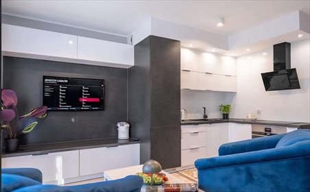 Nowoczesny 3-pokojowy apartament 51 m² z balkonem i patio mieszkanie Świnoujście, Hołdu Pruskiego