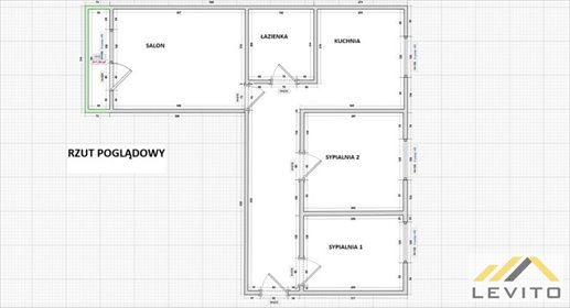 mieszkanie na sprzedaż 52m2 mieszkanie Gliwice, Śródmieście, Daszyńskiego