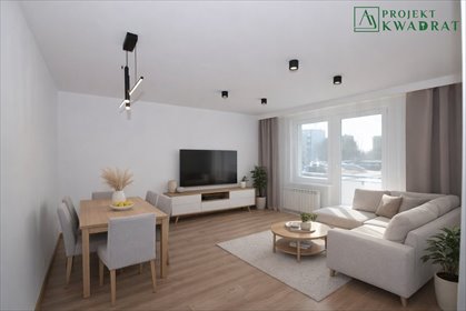 Gotowe 3-pokojowe mieszkanie po remoncie z balkonem mieszkanie Knurów, Knurów, Jedności Narodowej