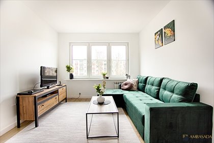 Polecam 2-pokojowe mieszkanie 42 m² z balkonem i pełnym wyposażeniem mieszkanie Białystok, Antoniuk